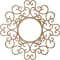 Ekena Millwork Reims Wood Fretwork Pierced Ceiling Medallion, Red Oak, 28"OD x 10 3/4"ID x 1/4"T CMWP28X28X0250RERO - alternate 3